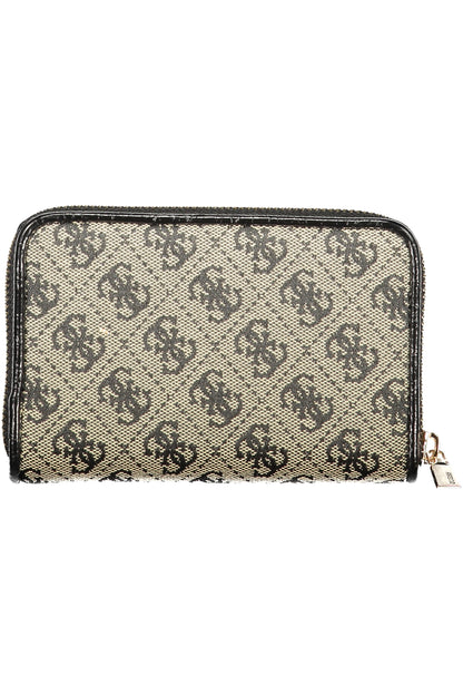 GUESS JEANS WOMEN'S BLACK WALLET