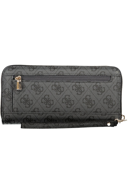 GUESS JEANS WOMEN'S BLACK WALLET