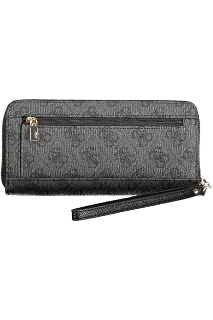 GUESS JEANS WOMEN'S WALLET BLACK