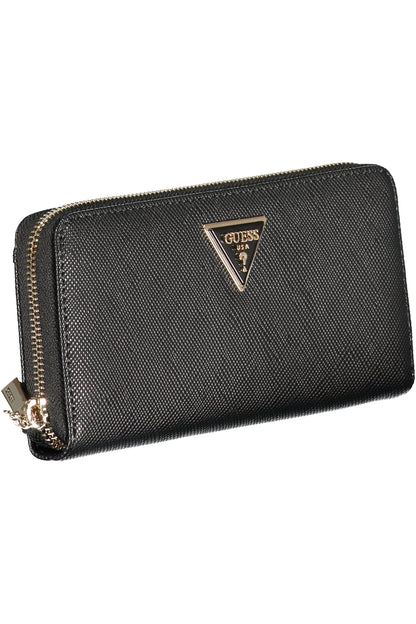 GUESS JEANS WOMEN'S BLACK WALLET