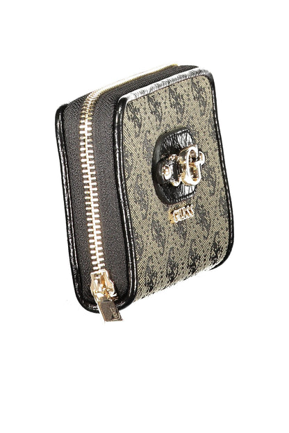 GUESS JEANS WOMEN'S BLACK WALLET