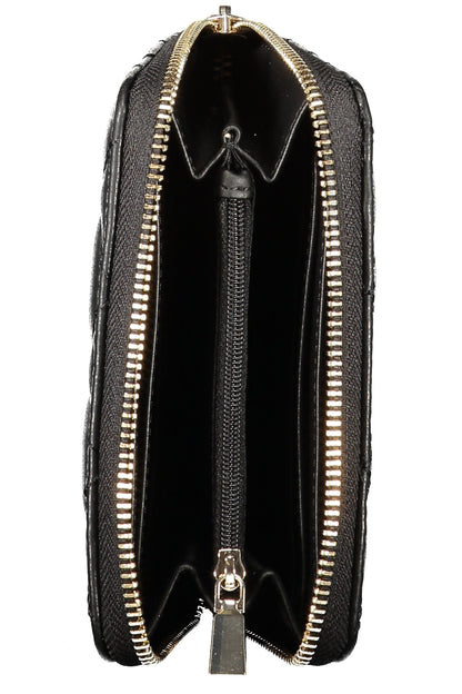 Portefeuille noir pour femme Guess Jeans
