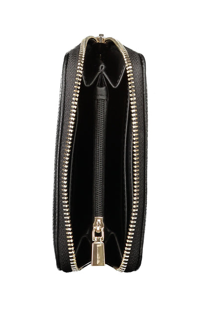 Portefeuille noir pour femme Guess Jeans