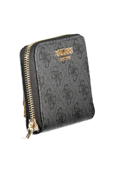 GUESS JEANS WOMEN'S WALLET BLACK