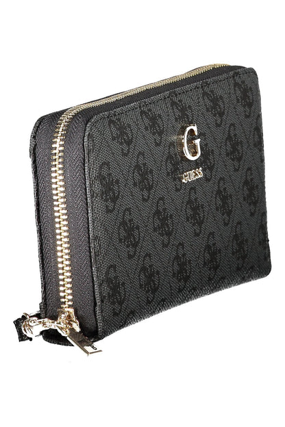GUESS JEANS WOMEN'S BLACK WALLET