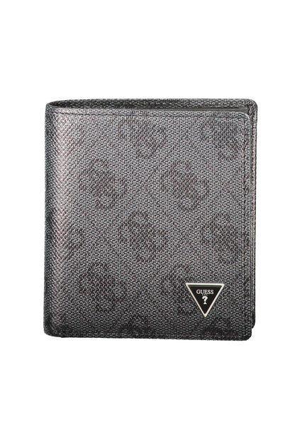 GUESS JEANS MEN'S BLACK WALLET