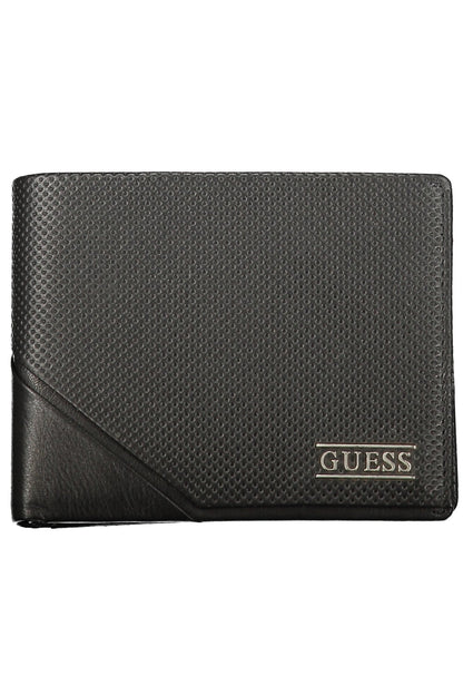 GUESS JEANS MEN'S BLACK WALLET