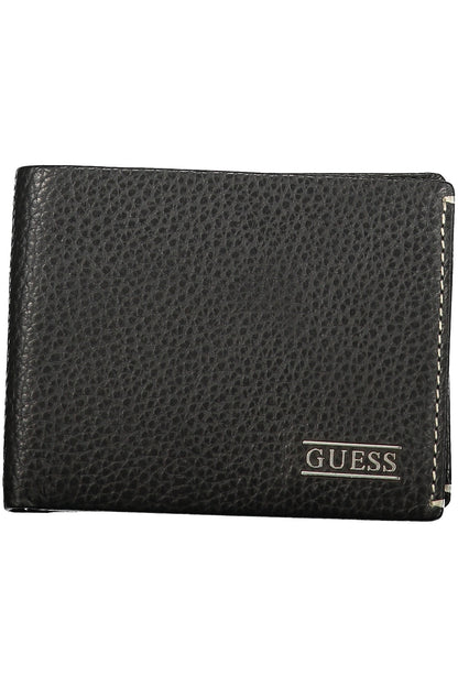 GUESS JEANS MEN'S BLACK WALLET