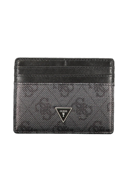 GUESS JEANS MEN'S BLACK WALLET