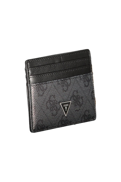 GUESS JEANS MEN'S BLACK WALLET
