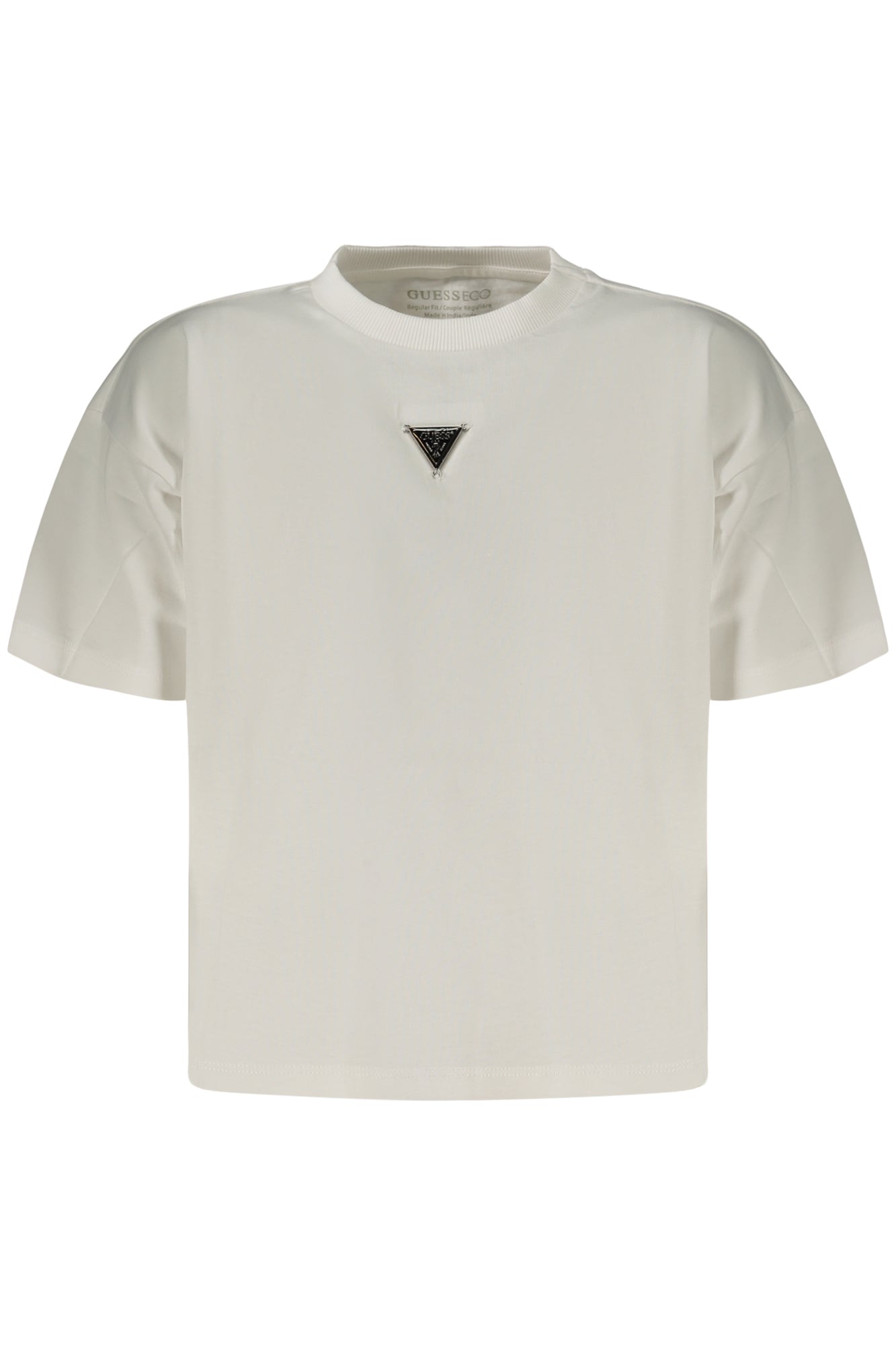 GUESS JEANS SHORT-SLEEVED T-SHIRT FOR KIDS, WHITE