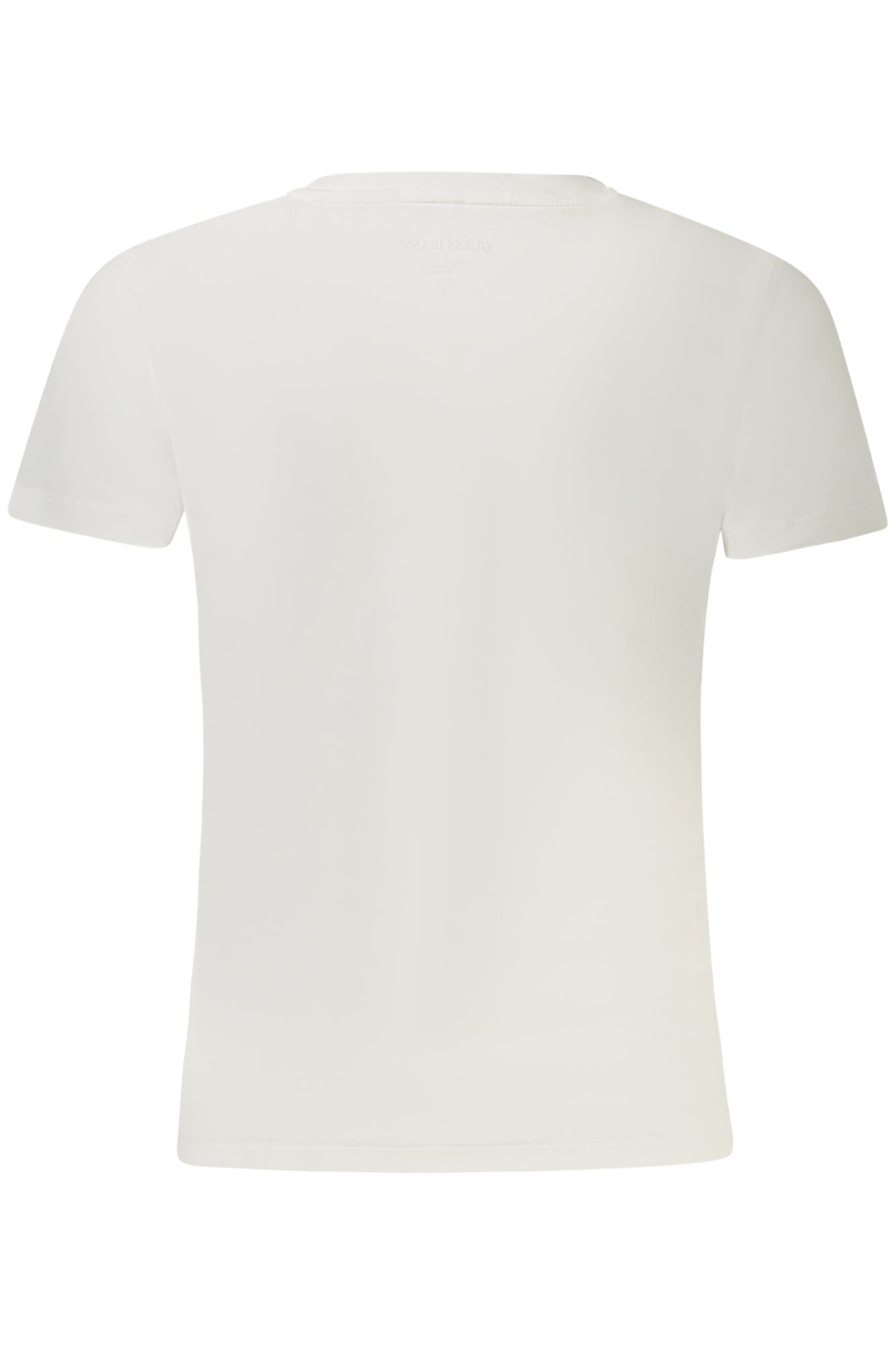 GUESS JEANS SHORT SLEEVE T-SHIRT WOMEN WHITE