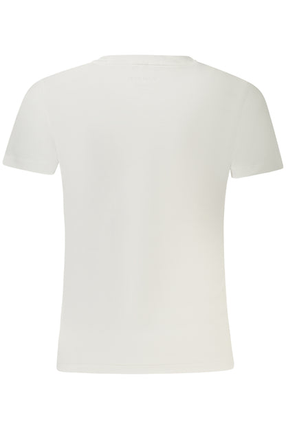 GUESS JEANS SHORT SLEEVE T-SHIRT WOMEN WHITE