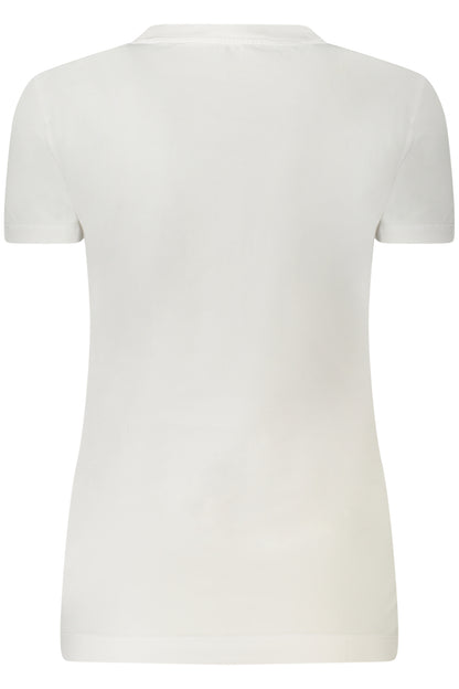 GUESS JEANS WOMEN'S SHORT-SLEEVE T-SHIRT WHITE