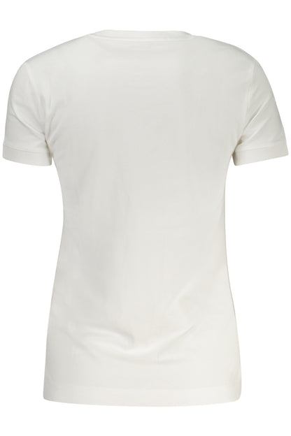 GUESS JEANS SHORT SLEEVE T-SHIRT WOMEN WHITE