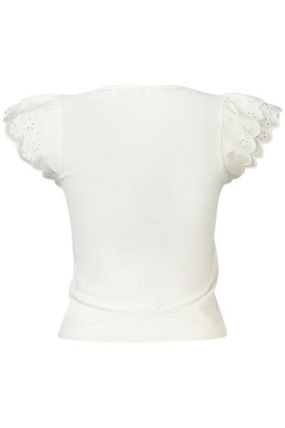 GUESS JEANS WOMEN'S SHORT-SLEEVE T-SHIRT WHITE