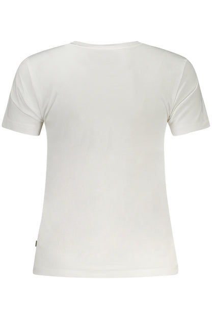 GUESS JEANS SHORT SLEEVE T-SHIRT WOMEN WHITE