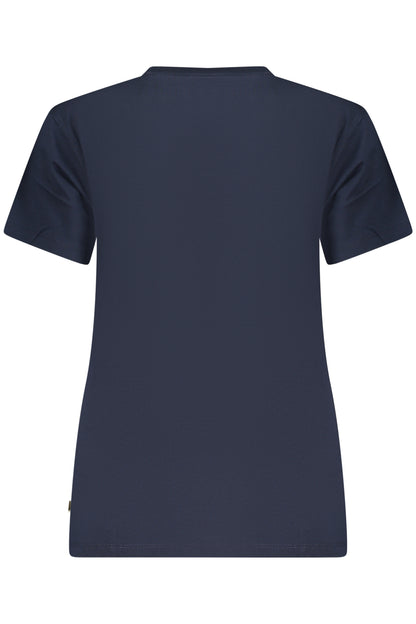 GUESS JEANS WOMEN'S SHORT SLEEVE T-SHIRT BLUE