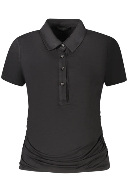 GUESS JEANS SHORT SLEEVE T-SHIRT WOMEN BLACK