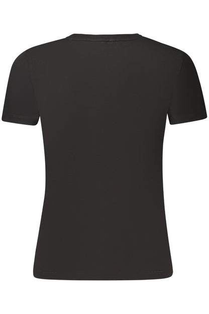 GUESS JEANS SHORT SLEEVE T-SHIRT WOMEN BLACK
