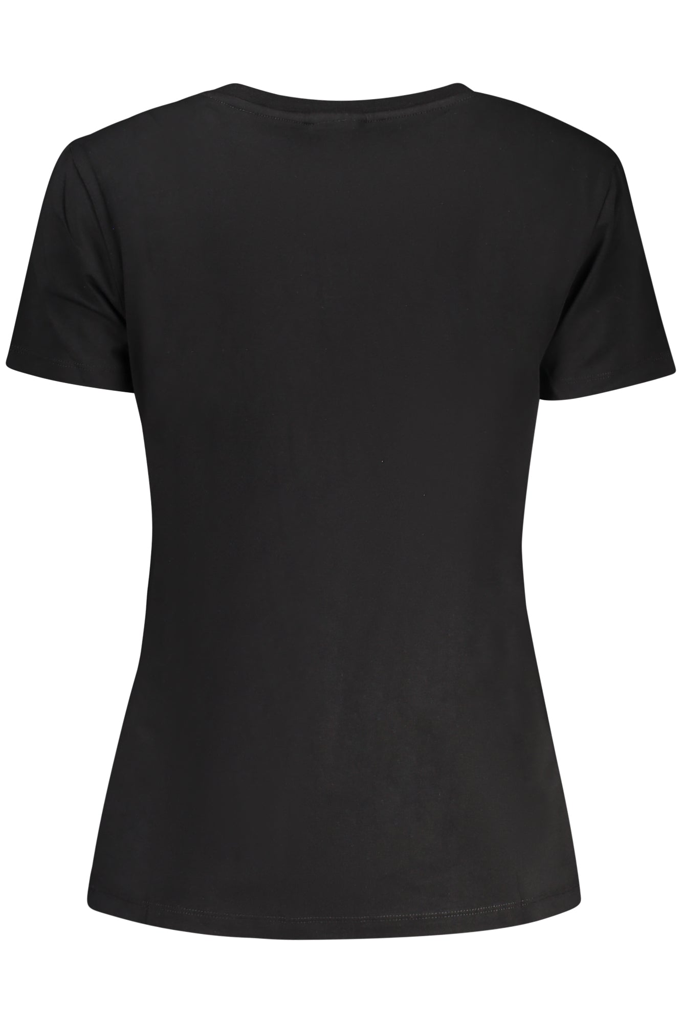 GUESS JEANS SHORT SLEEVE T-SHIRT WOMEN BLACK