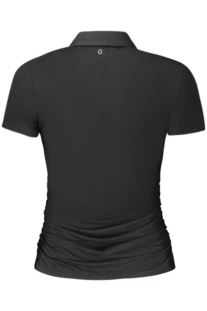 GUESS JEANS SHORT SLEEVE T-SHIRT WOMEN BLACK