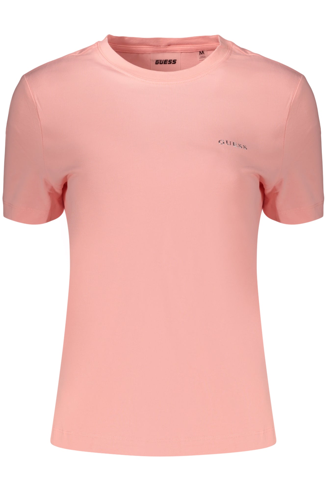 GUESS JEANS WOMEN'S SHORT SLEEVE T-SHIRT PINK