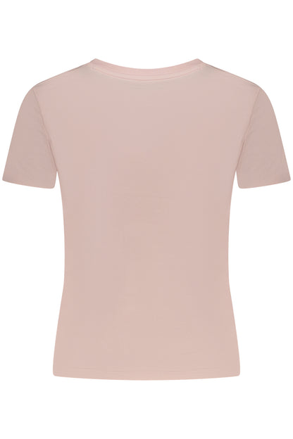 GUESS JEANS WOMEN'S SHORT SLEEVE T-SHIRT PINK