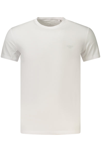 GUESS JEANS MEN'S SHORT-SLEEVED T-SHIRT WHITE
