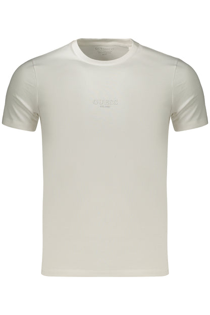 GUESS JEANS MEN'S SHORT-SLEEVED T-SHIRT WHITE