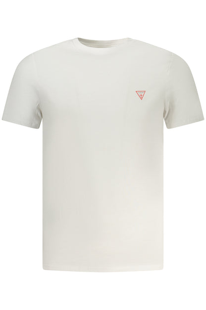 GUESS JEANS MEN'S SHORT-SLEEVED T-SHIRT WHITE