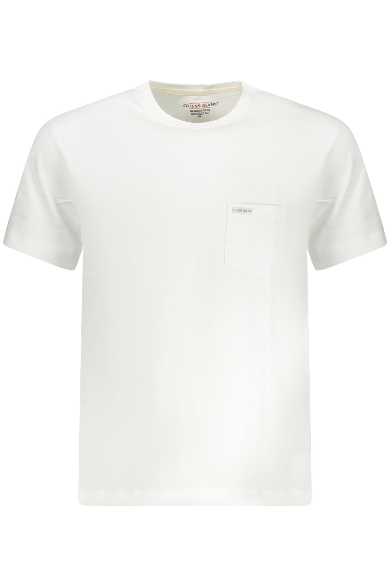 GUESS JEANS SHORT SLEEVE T-SHIRT MEN WHITE