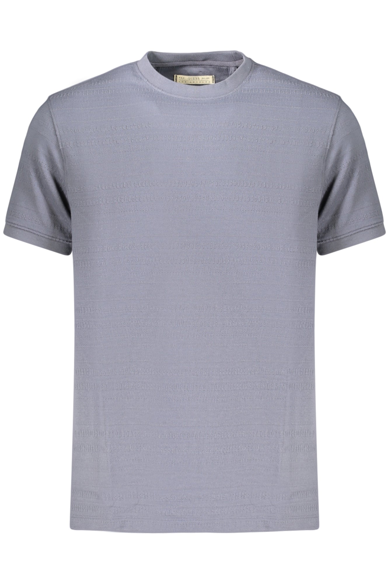 GUESS JEANS MEN'S SHORT-SLEEVED T-SHIRT BLUE