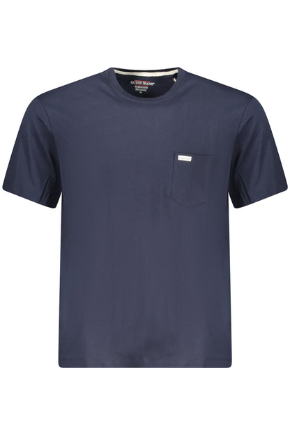 GUESS JEANS SHORT SLEEVE T-SHIRT MEN BLUE
