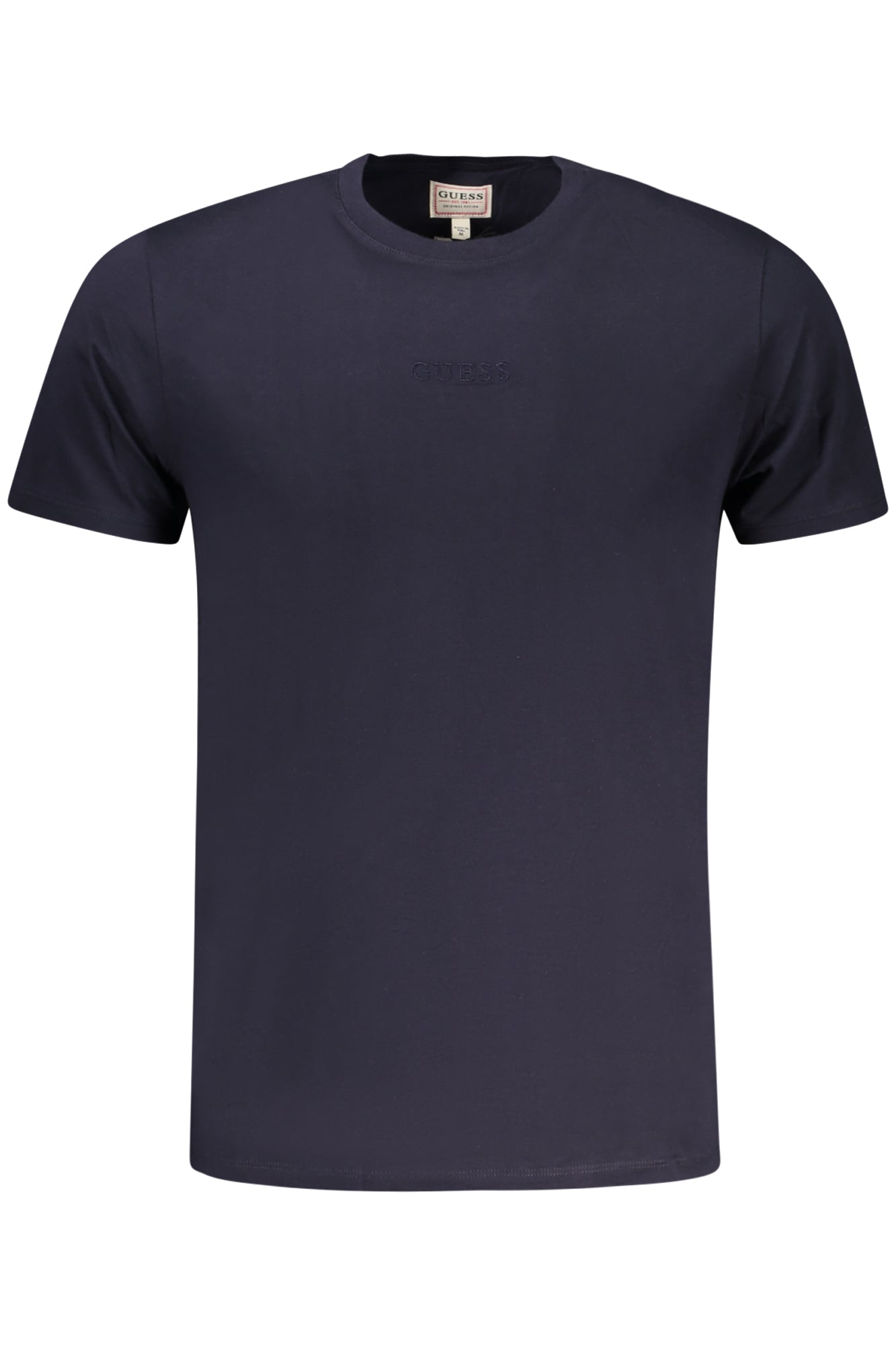 GUESS JEANS SHORT SLEEVE T-SHIRT MEN BLUE