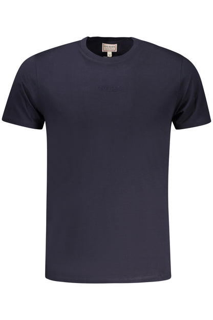 GUESS JEANS SHORT SLEEVE T-SHIRT MEN BLUE
