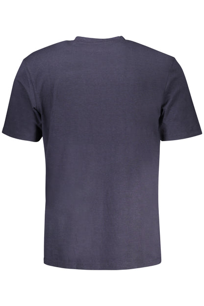 GUESS JEANS SHORT SLEEVE T-SHIRT MEN BLUE