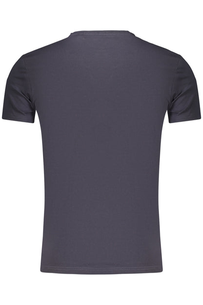 GUESS JEANS MEN'S SHORT-SLEEVED T-SHIRT BLUE