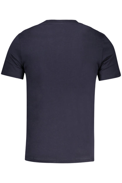 GUESS JEANS SHORT SLEEVE T-SHIRT MEN BLUE
