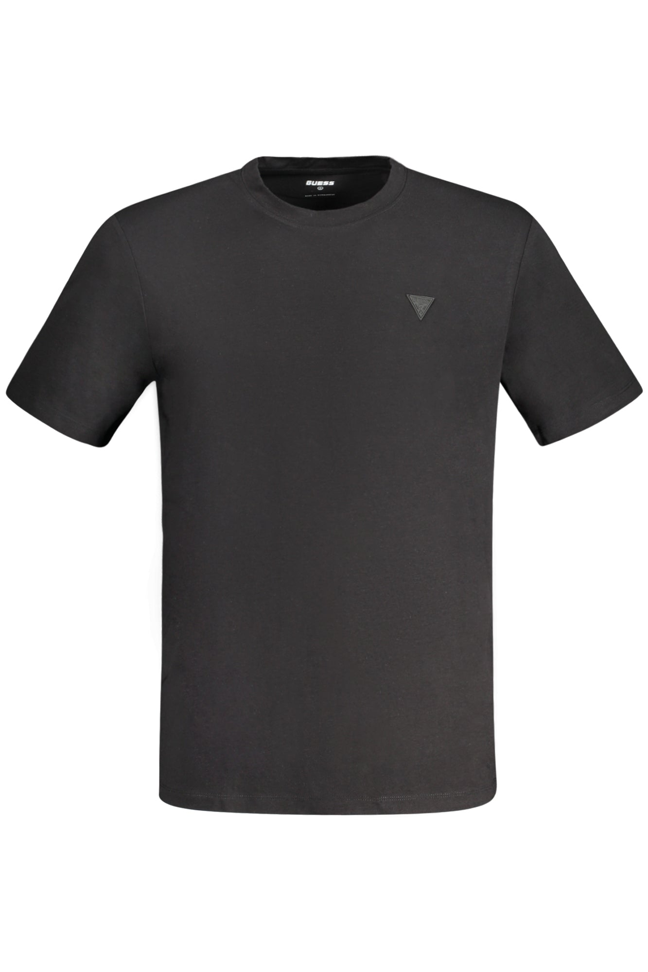 GUESS JEANS SHORT SLEEVE T-SHIRT MEN BLACK