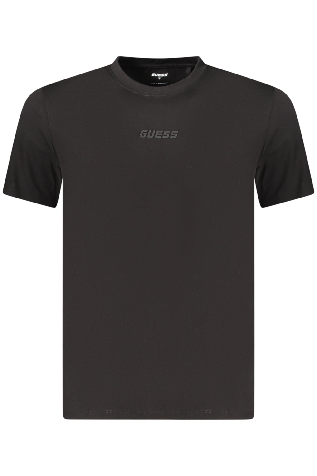 GUESS JEANS MEN'S SHORT-SLEEVED T-SHIRT BLACK