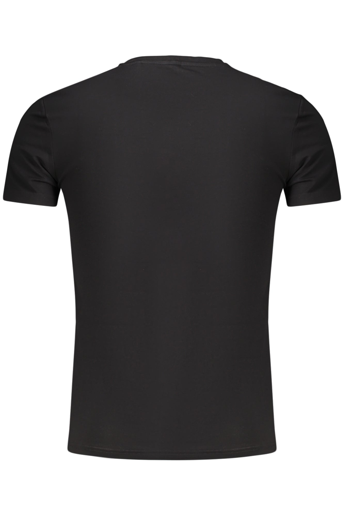 GUESS JEANS MEN'S SHORT-SLEEVED T-SHIRT BLACK