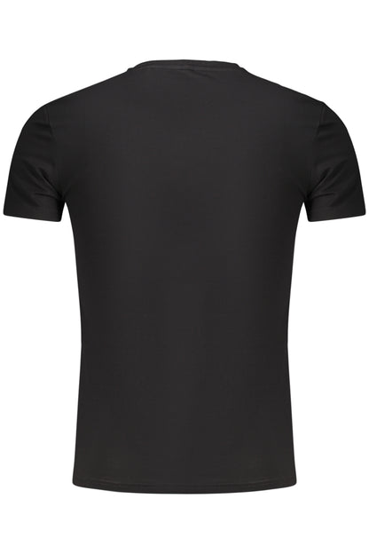 GUESS JEANS MEN'S SHORT-SLEEVED T-SHIRT BLACK