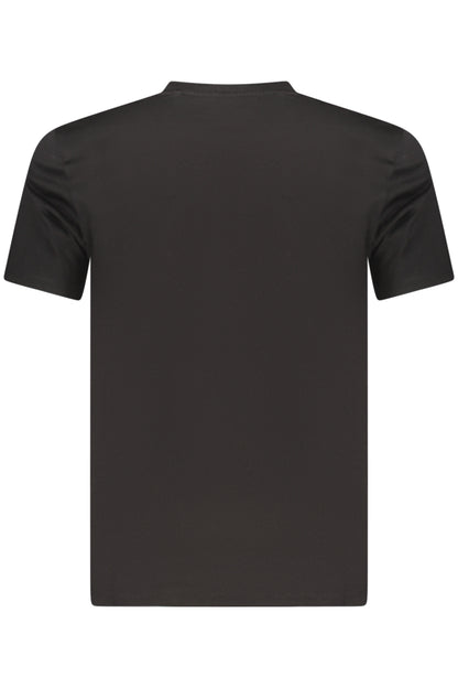 GUESS JEANS MEN'S SHORT-SLEEVED T-SHIRT BLACK