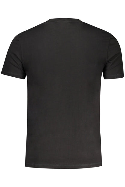 GUESS JEANS SHORT SLEEVE T-SHIRT MEN BLACK