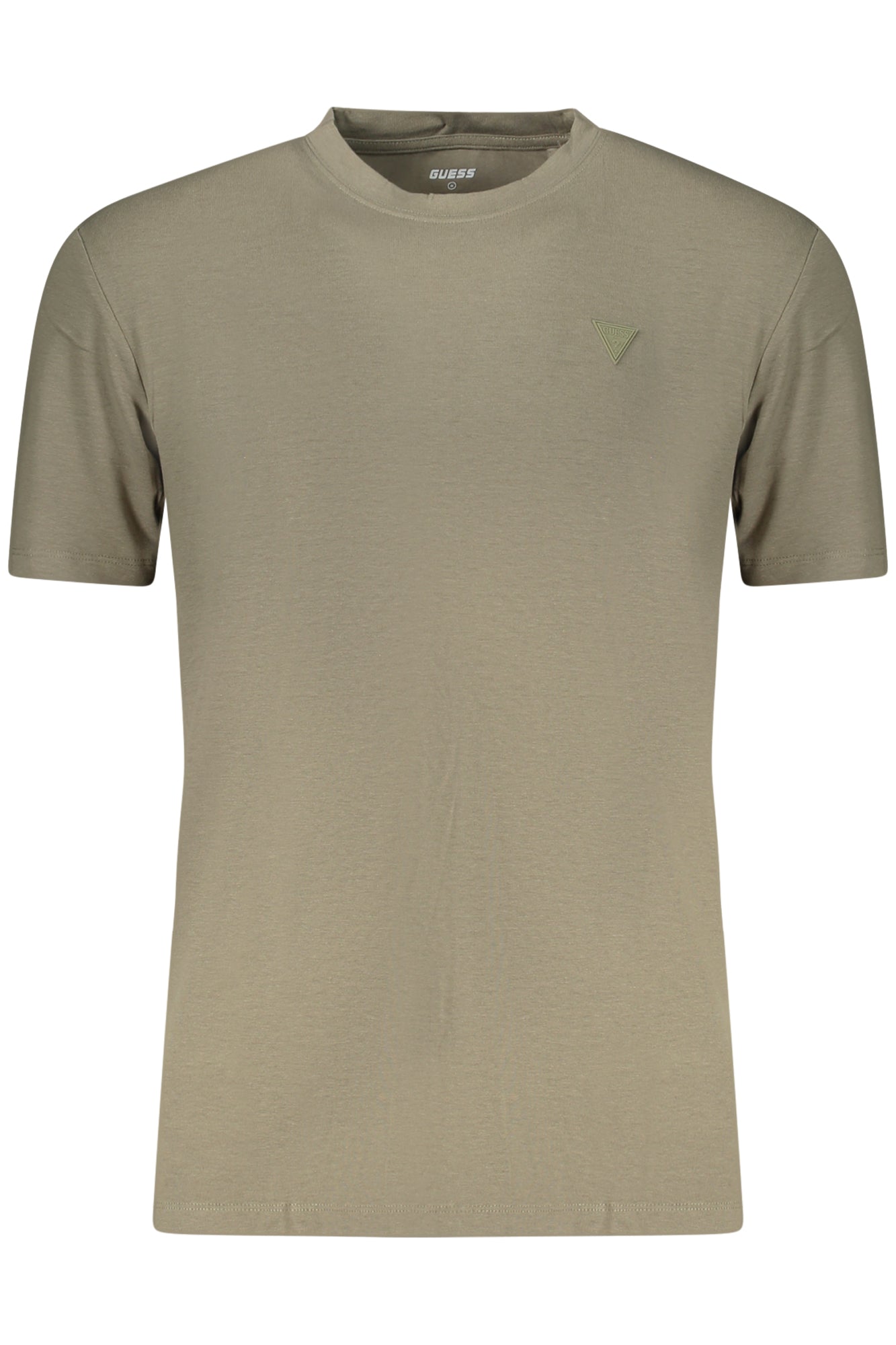 GUESS JEANS MEN'S SHORT-SLEEVED T-SHIRT GREEN