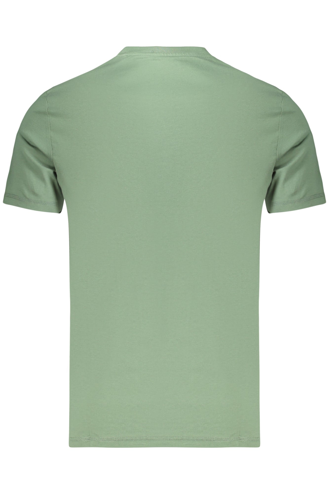 GUESS JEANS MEN'S SHORT-SLEEVED T-SHIRT GREEN