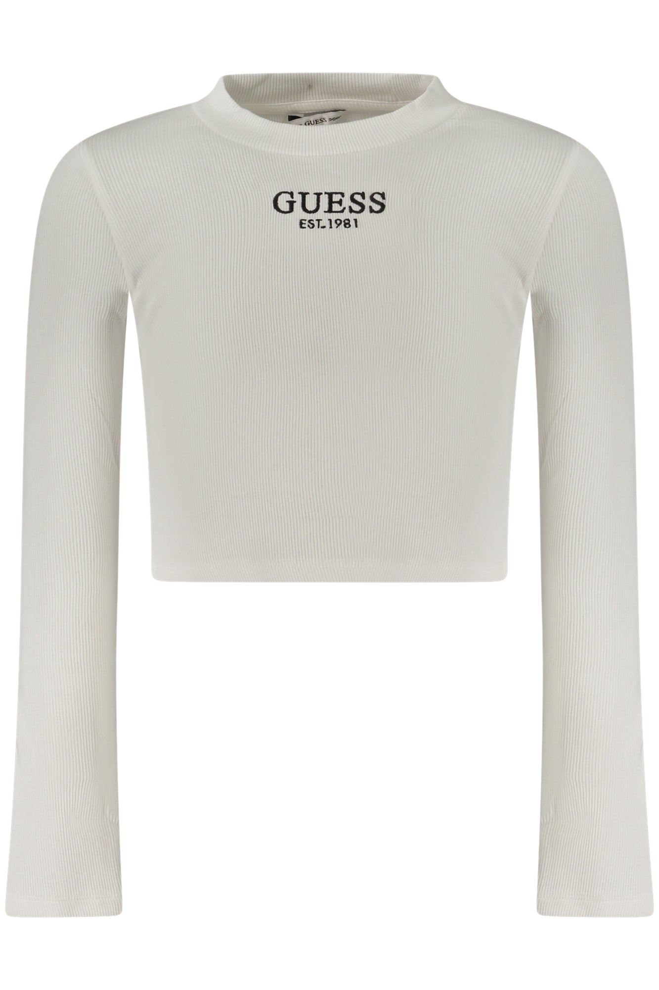 GUESS JEANS LONG-SLEEVED T-SHIRT FOR GIRLS, WHITE