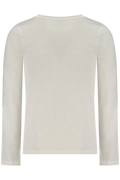 GUESS JEANS LONG-SLEEVED T-SHIRT FOR GIRLS, WHITE
