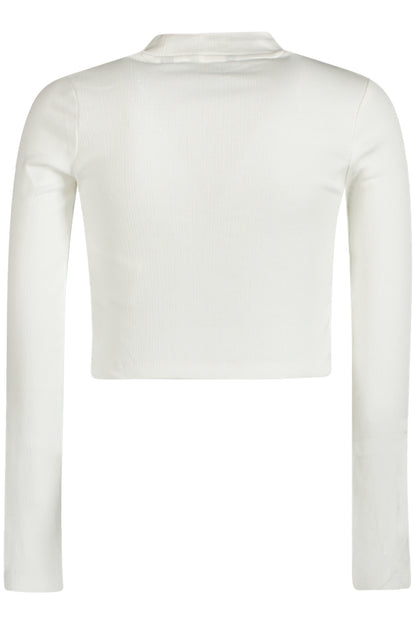 GUESS JEANS LONG-SLEEVED T-SHIRT FOR GIRLS, WHITE